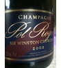 Pol Roger Cuvée Sir Winston Churchill Brut Champagne 2002